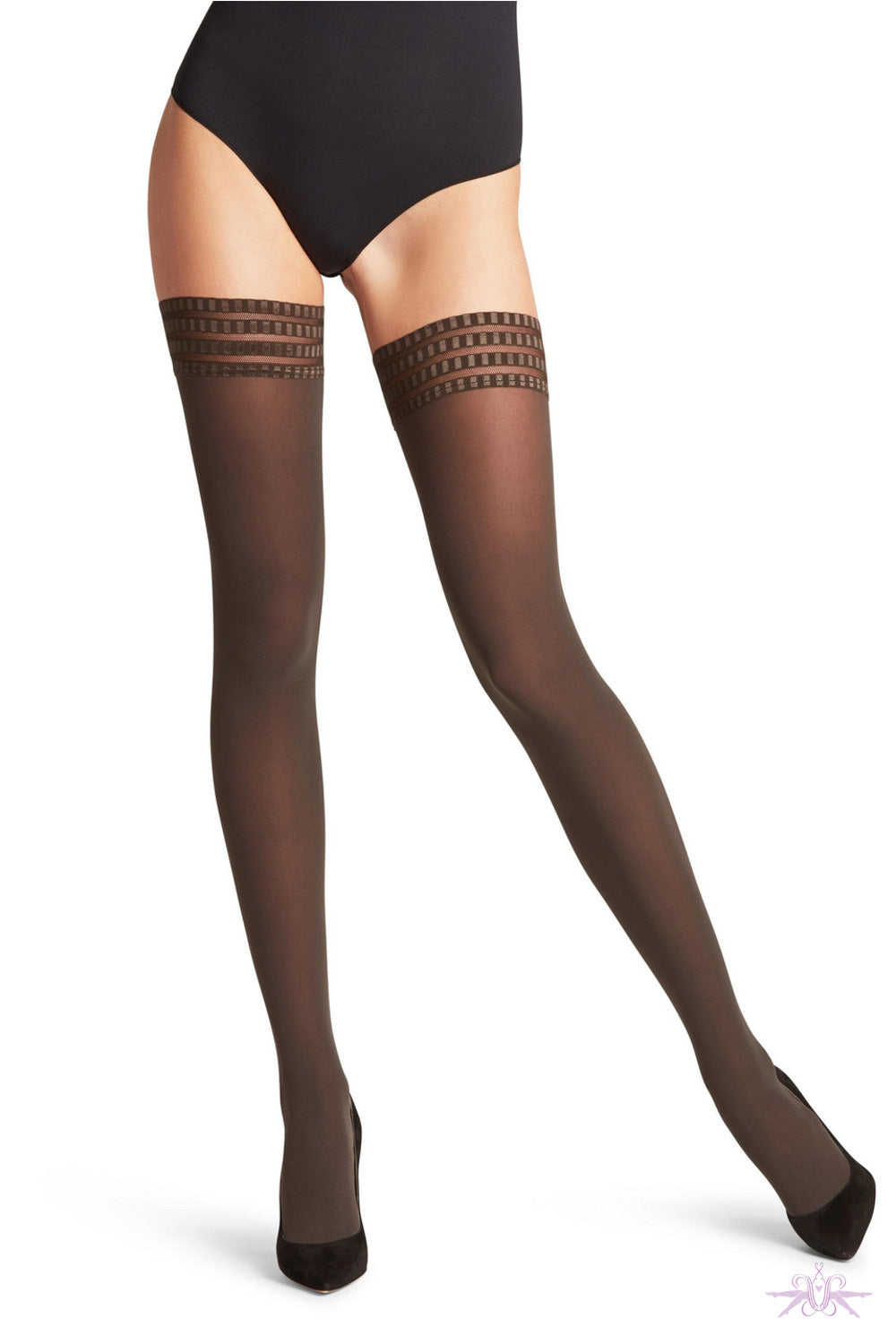 Falke Pure Matt 50 Hold Ups - Mayfair Stockings