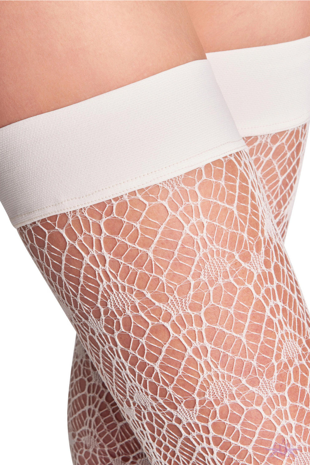 Falke Cream Swirl Hold Ups