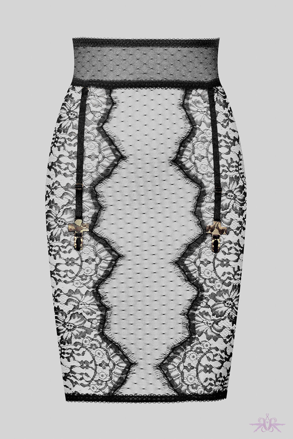 Maison Close Inspiration Divine Skirt with Suspenders