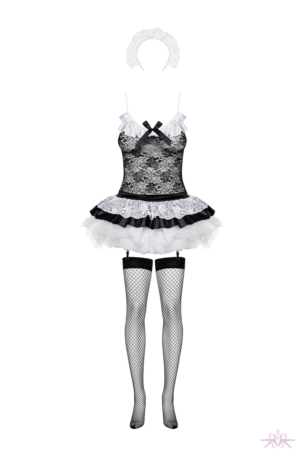 Five Piece French Maid Costume