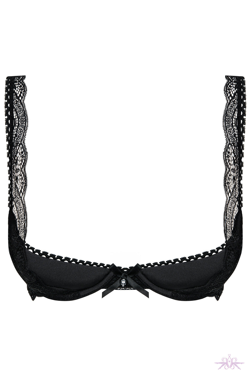 Obsessive Miamor Black Half Bra