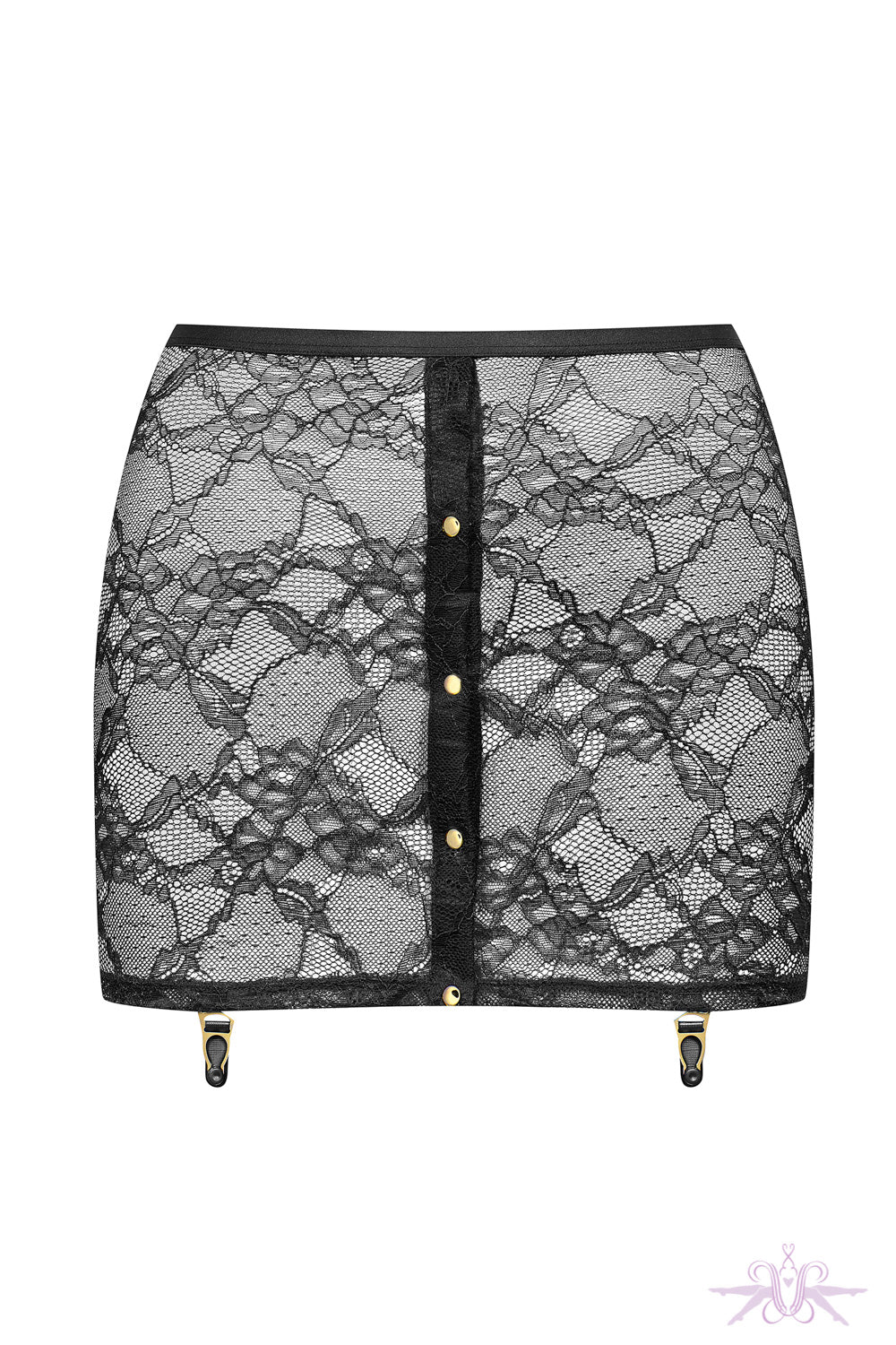 Maison Close Jeux Magnetiques Skirt with Suspenders - Mayfair Stockings