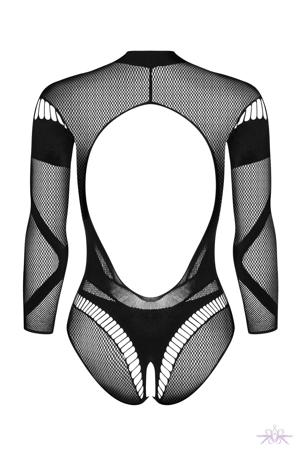 Obsessive Long Sleeved Open Bodysuit