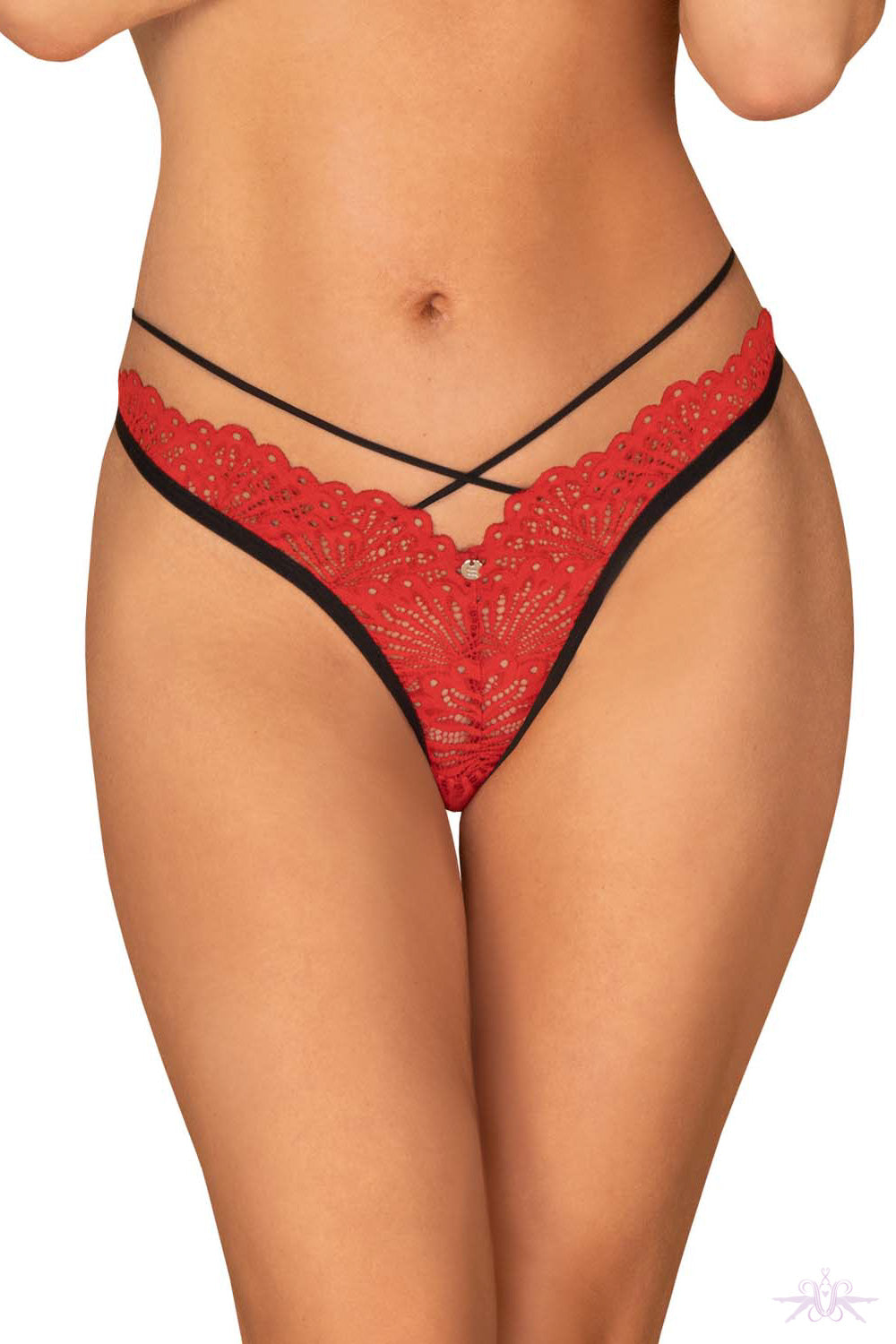 Obsessive Mettia Red Thong