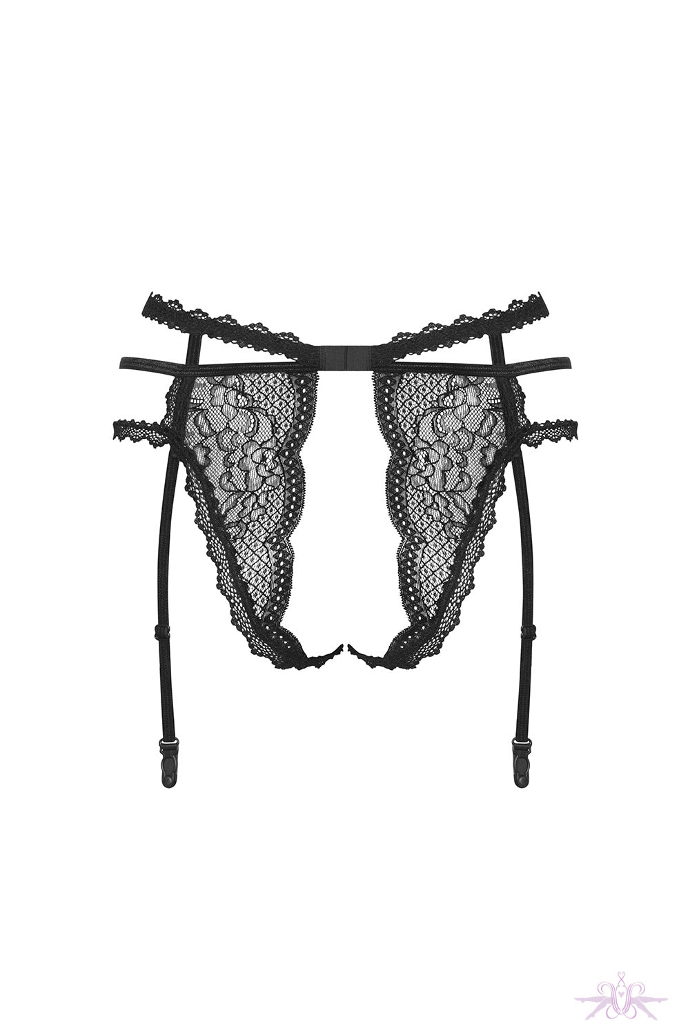 Obsessive Pearlove Crotchless Suspender Belt