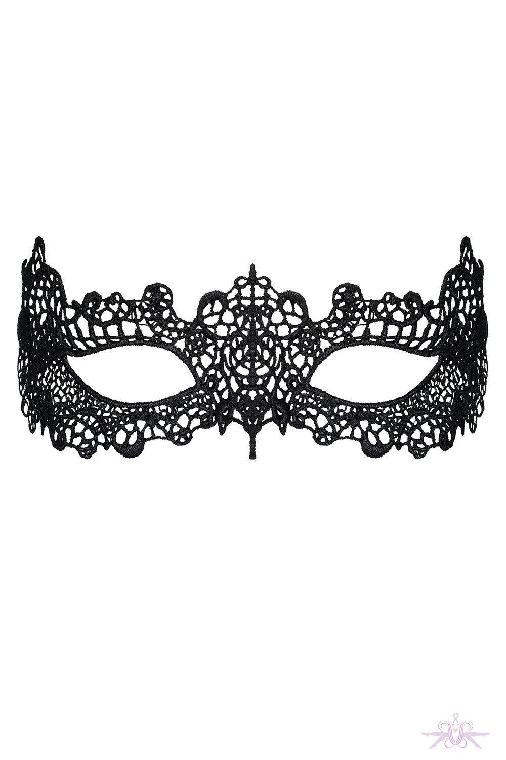 Obsessive Black Lace Mask