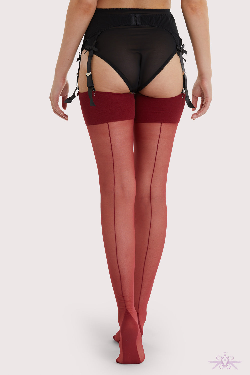Maison Close Tapage Nocturne Red Quarter Cup Bra - Mayfair Stockings