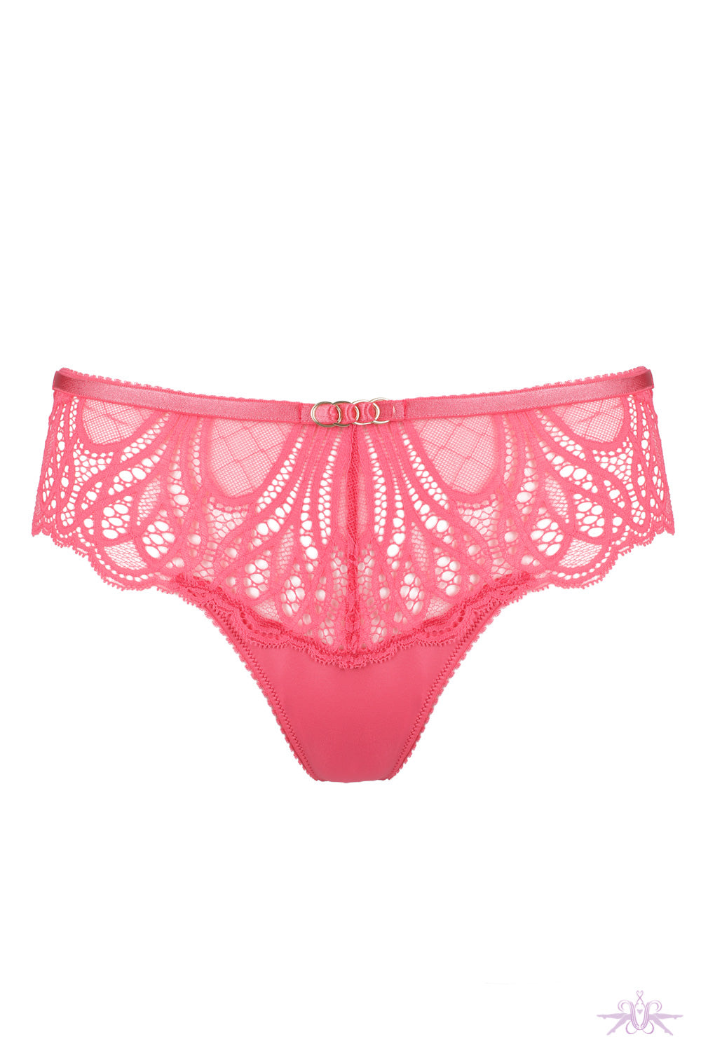 Jolidon Angels Pink Lace Brazilian Knicker