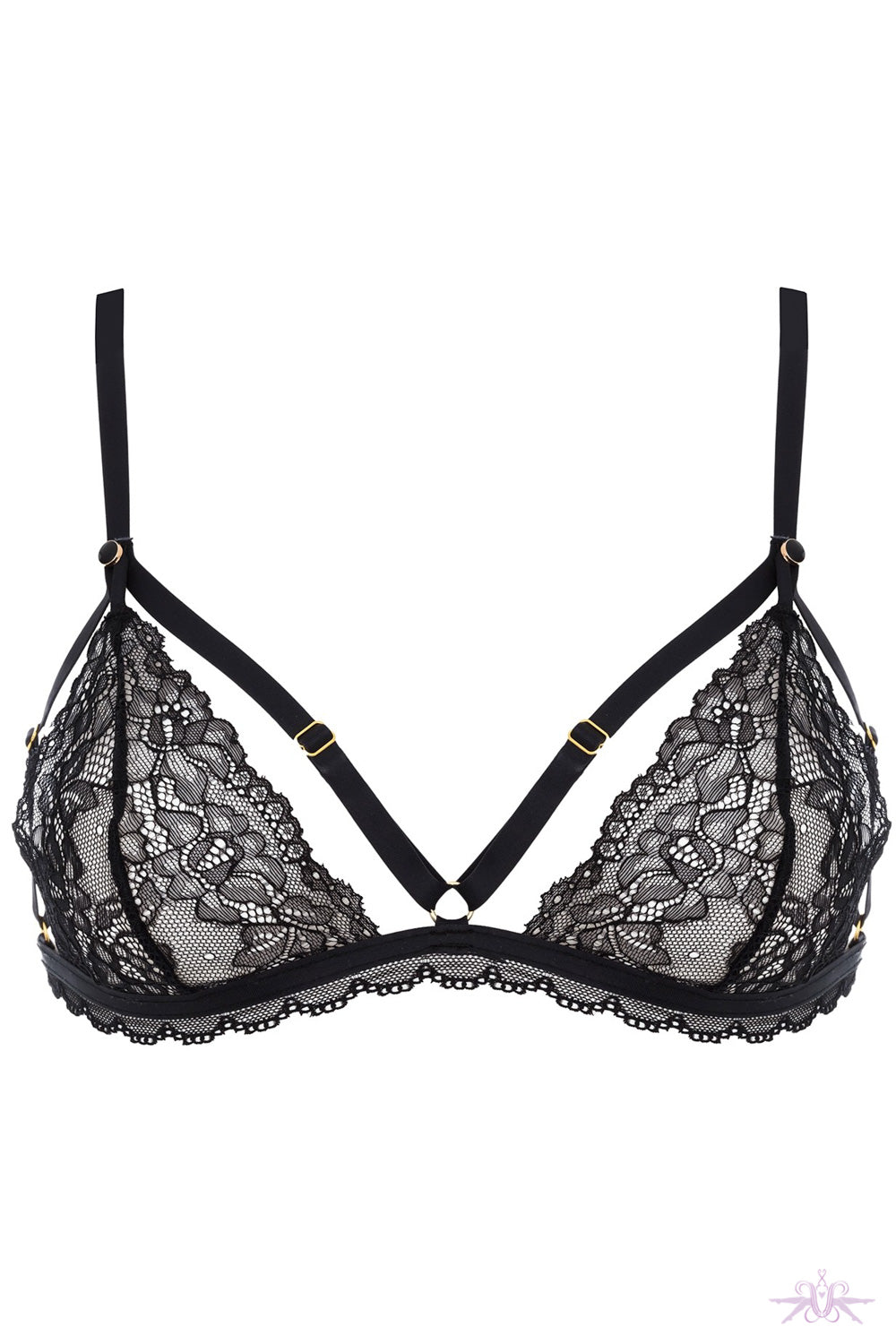 Maison Close Le Petit Secret Dentelle Openable Triangle Bra - Mayfair Stockings